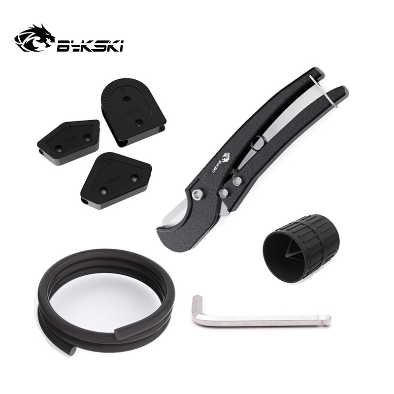 TZT OD 12mm OD14mm OD16mm PETG Pipe Metal Cutter Bending Mould Kit Silicone Bar Computer Liquid Cool