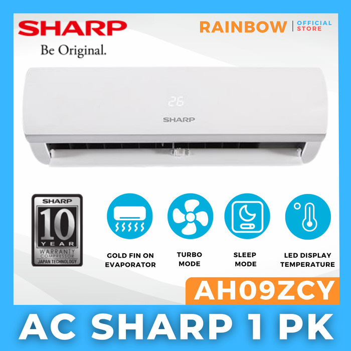 AC SHARP LOW WATT 1 PK AH9ZCY R32