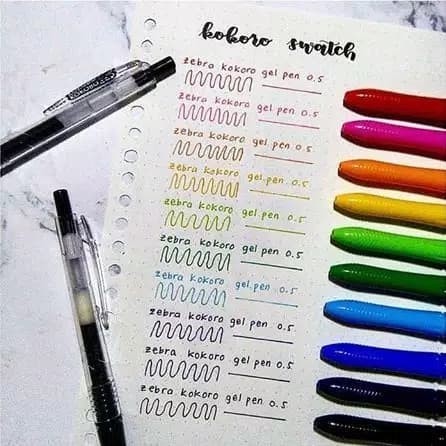 

SELUSIN PULPEN GEL ZEBRA KOKORO