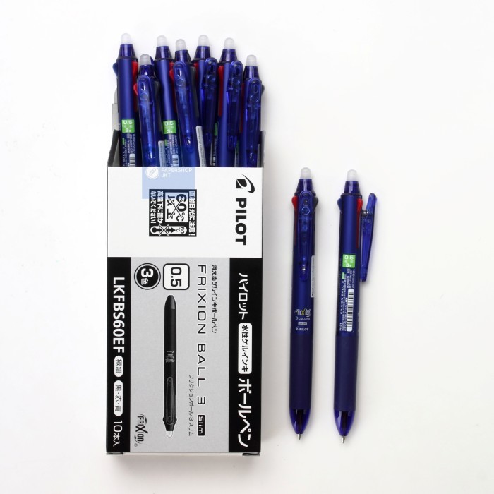 

PENA PILOT FRIXION 3 IN 1 0.5MM WARNA WARNI BISA DI HAPUS [ 1 PCS ]