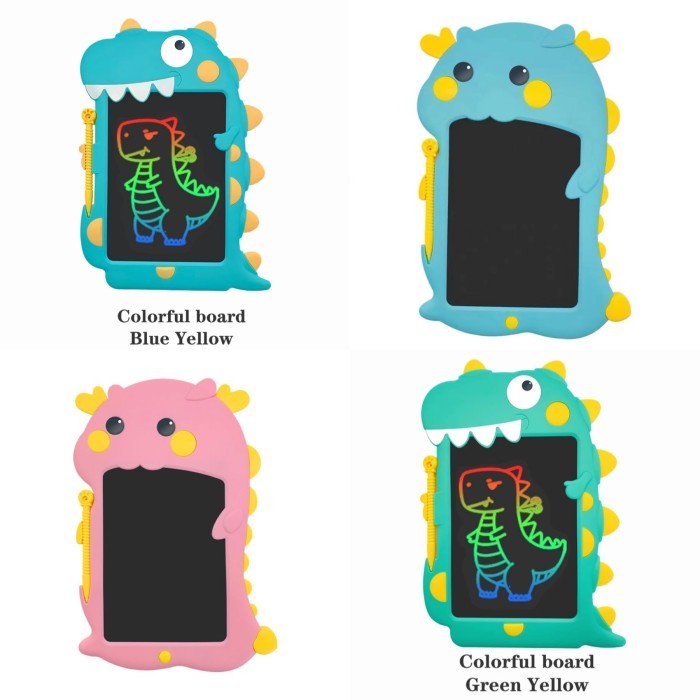 

PAPAN TULIS ANAK LCD WRITING COLOR BOARD 8.5" DINOSAURUS