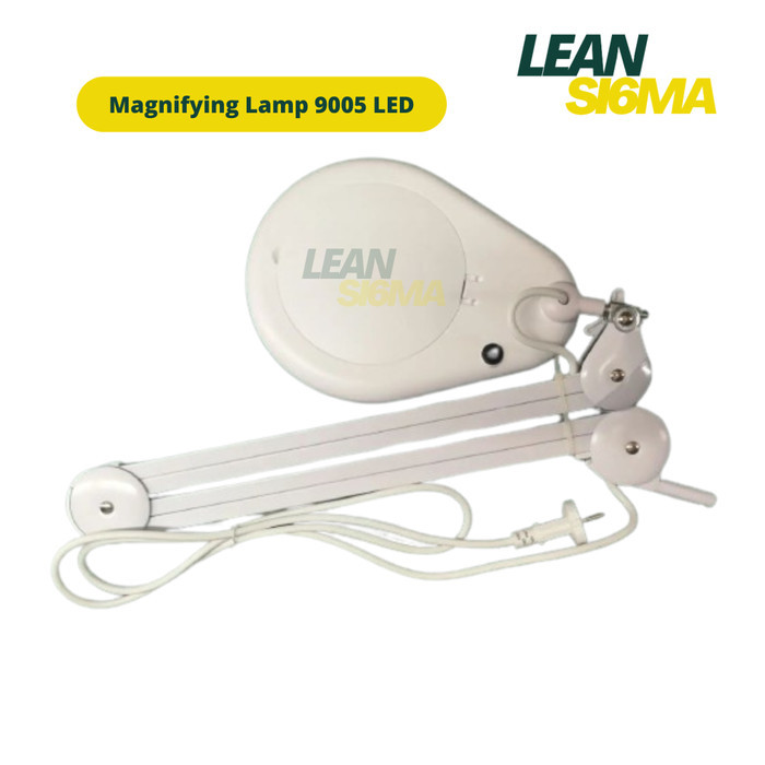 

MAGNIFYING LAMP 9005 LED MAGNIFIER GLASS 5D 8D KACA PEMBESAR DIOPTER