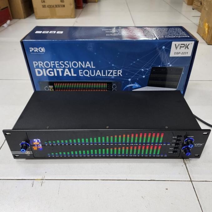 Murah Equaliser Digital Vpk Dsp 1131 | 2231 Original Equalizer