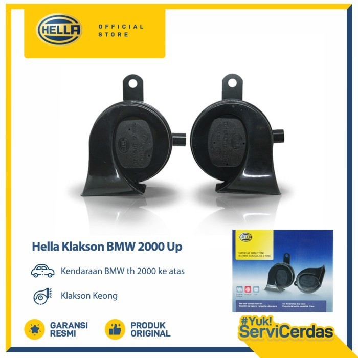 Klakson Keong Hella BMW 2000 up 12V - Klakson mobil