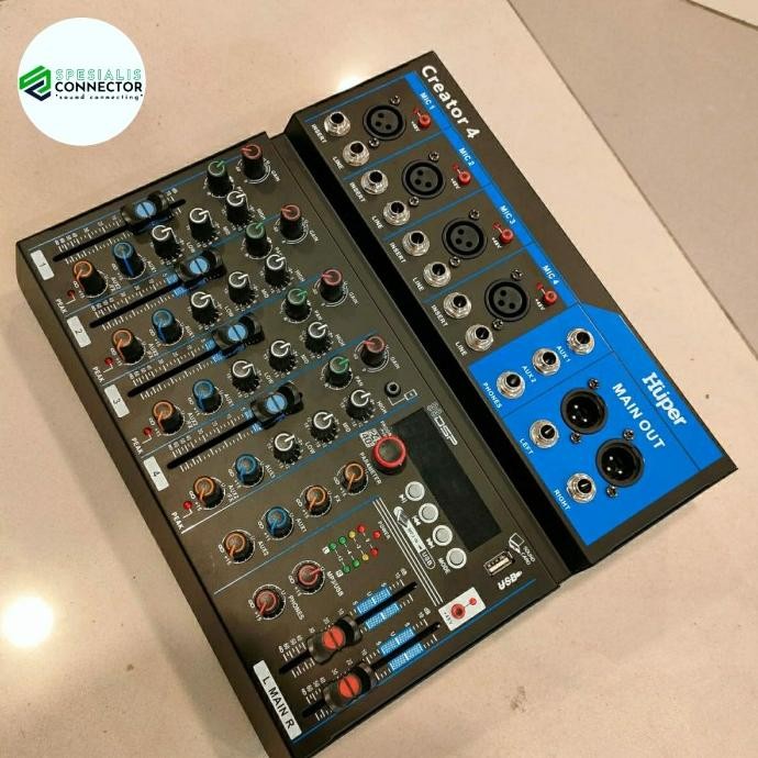 Murah Mixer 4Ch Audio Huper Creator 4 Original