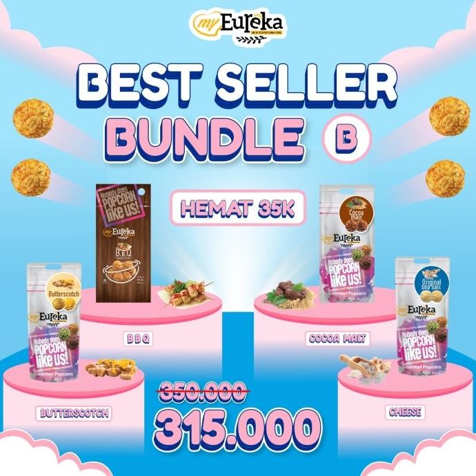 

READY STOCK BEST SELLER BUNDLE EUREKA POPCORN !!!!!