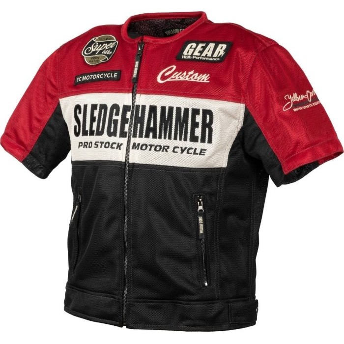 YELLOW CORN YMT-005 BLACK RED JAKET MOTOR ORIGINAL