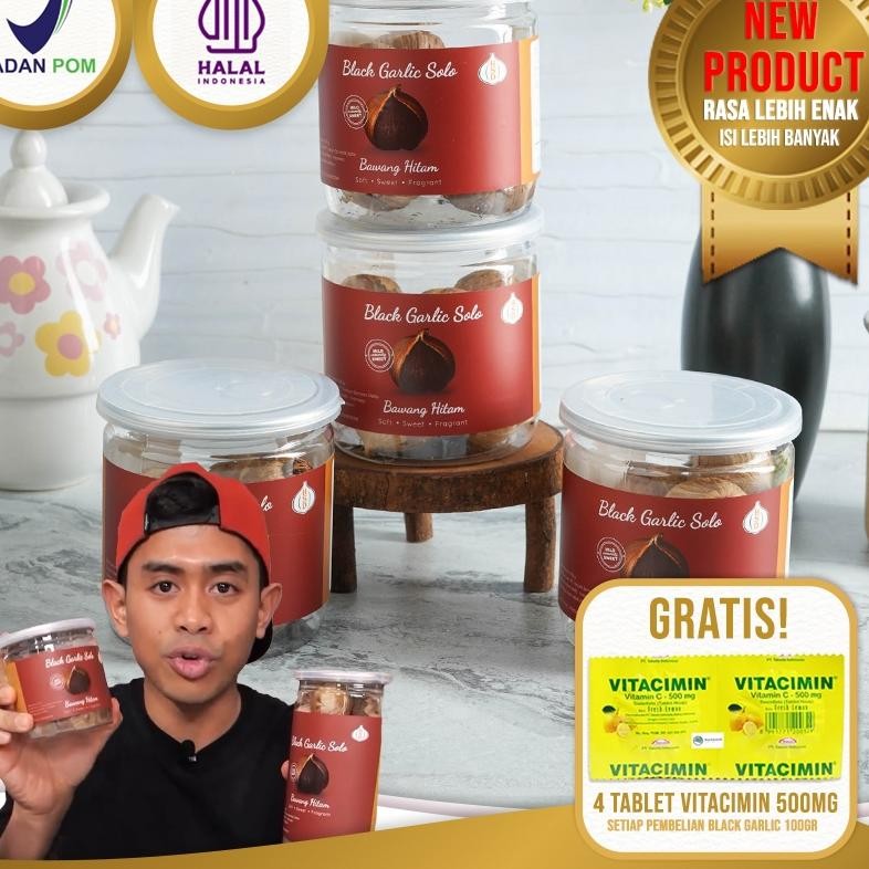

4 Botol Hd Bla Garlic Olo Bawang Hitam Tunggal 100 Gr
