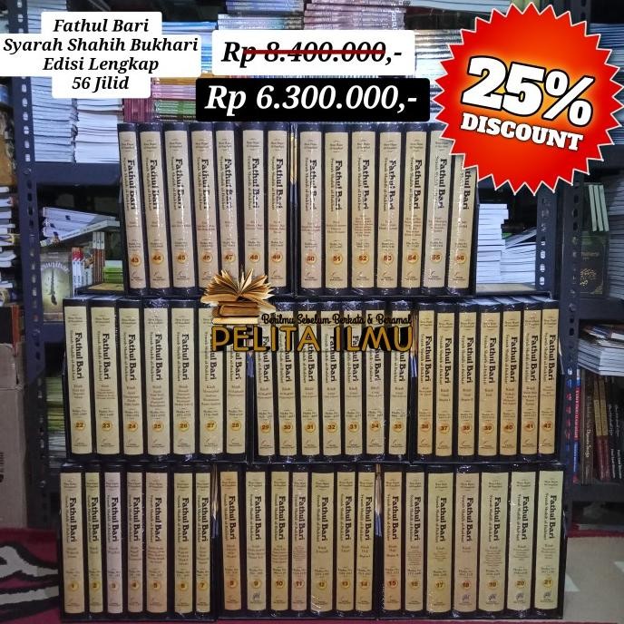 READY STOCK PAKET BUKU TERJEMAH FATHUL BARI SYARAH SHAHIH BUKHARI EDISI LENGKAP 