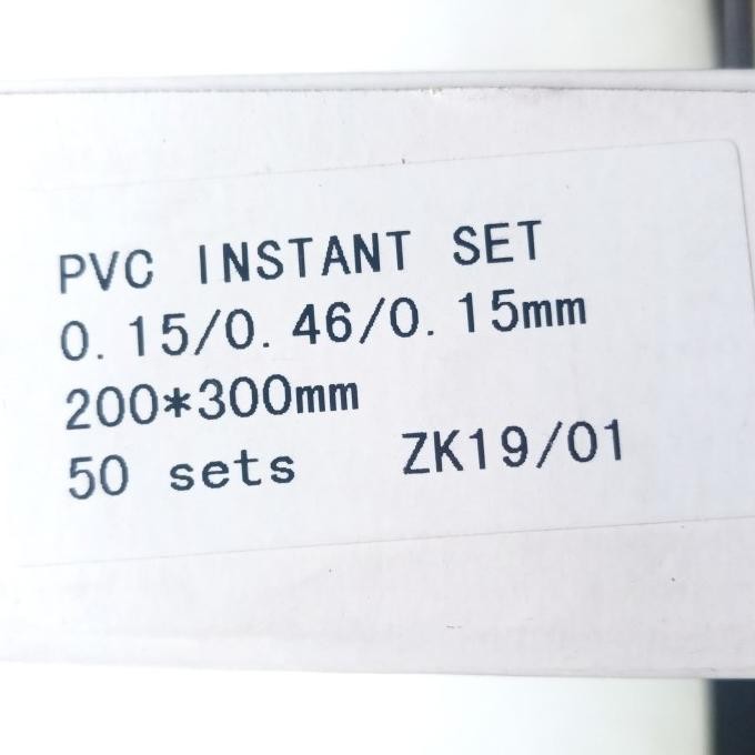 

Promo Bahan PVC Id card (50 SET) COD