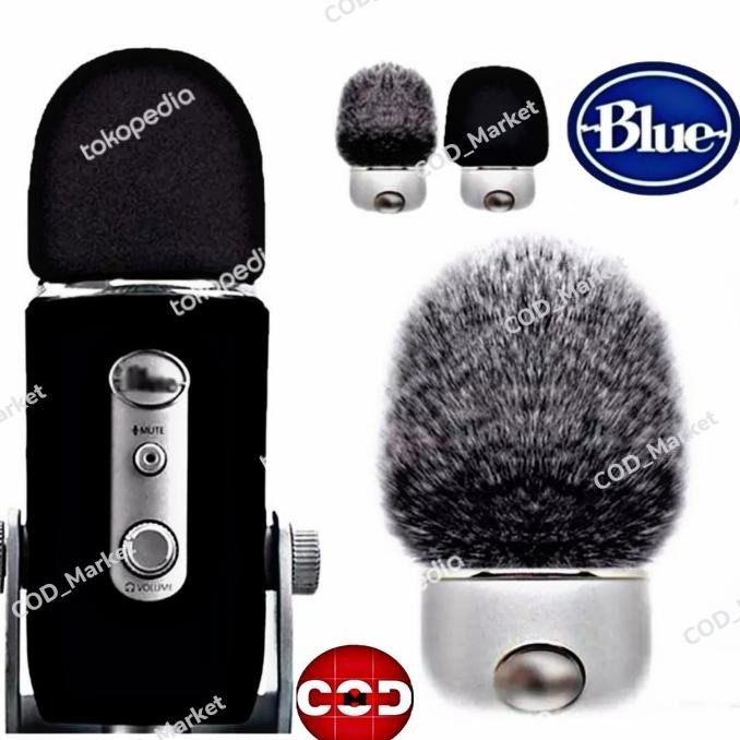 Busa Microphone Blue Yeti, Yeti Pro, Yeti X / Spon Mic Biru Yeti Pro X Berkualitas