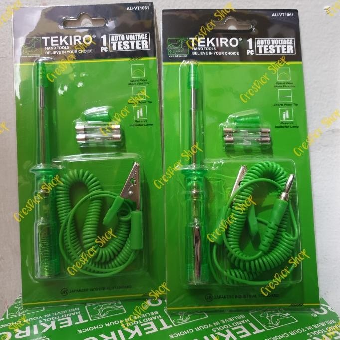 Produk Baru Tespen kabel tespen DC tespen mobil auto voltage tester RRT / TEKIRO