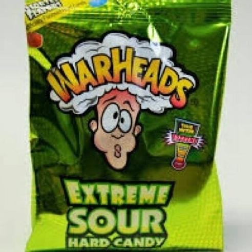 

TERBARU WARHEADS EXTREME SOUR HARD CANDY PERMEN ASAM EKSTRIM IMPORT !!!!!