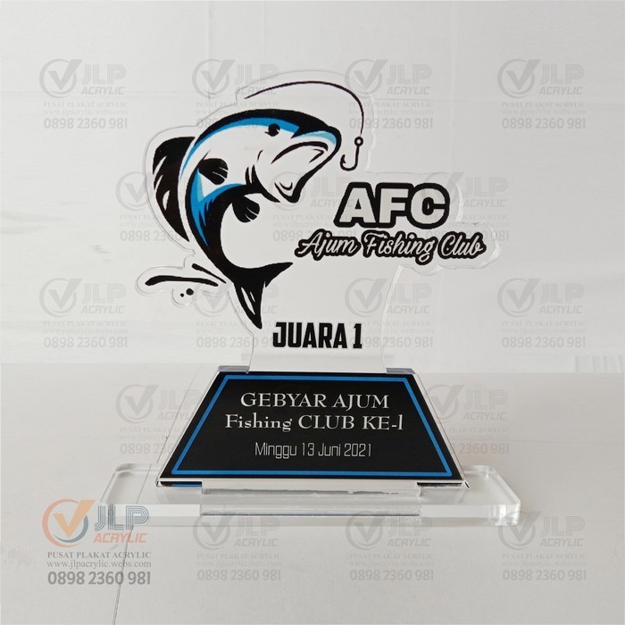 TERBARU [FREE DESIGN] PIALA, TROPHY, TROPI, PIALA CUPANG, PIALA MANCING JL02