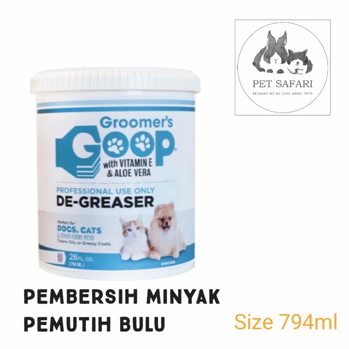 Groomer's Goop Degreaser Cream Grooming Pemutih Bulu Anjing Kucing 794