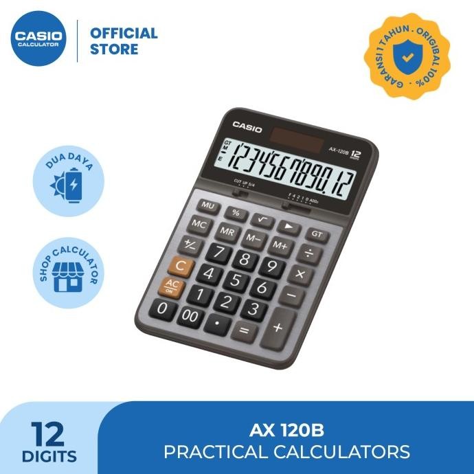 

Casio Value Series Calculator AX-120B