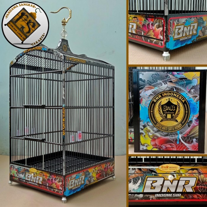 SANGKAR/KANDANG KOTAK BNR DECAL KOI