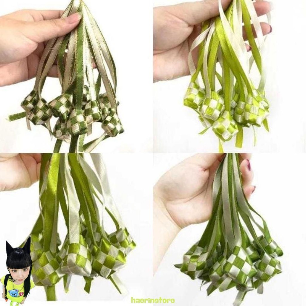 

1 Lusin - Ketupat Pita | Hiasan Lebaran Idul Fitri | Ketupat Idul Fitri Diskon