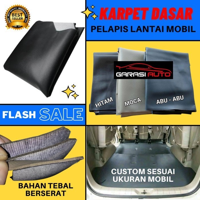 BEST KARPET DASAR PEREDAM LANTAI MOBIL SUZUKI APV KULIT TEBAL BERSERAT