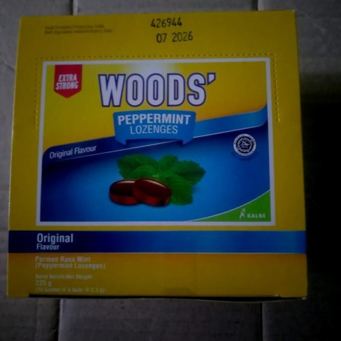 TERBARU PERMEN WOODS ORIGINAL 1 BOX !!!!!