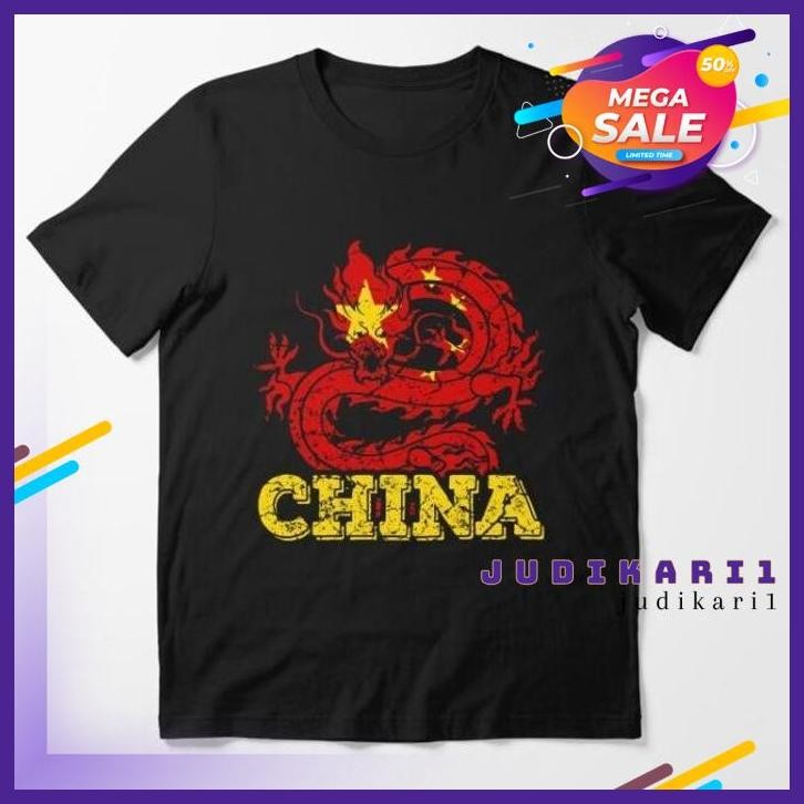 KAOS TSHIRT BAJU COMBED 30S DISTRO CHINA POLOS CUSTOM INDONESIA KEREN KATA PRIA WANITA UNISEX PRODUK