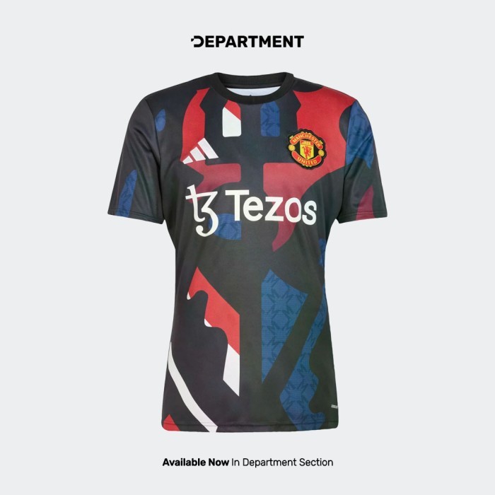 ADIDAS Jersey Bola Pria MANCHESTER UNITED 24/25 PRE MATCH JERSEY JD7147 ORIGINAL