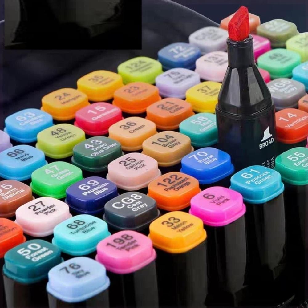 

Murah Spidol Warna Warni 1 Set Sketch Marker 2 Tip Touch Marker Promo