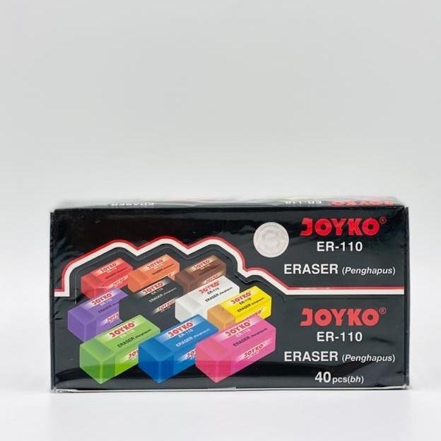 

JM PENGHAPUS JOYKO B40 WARNA / STIP ERASER JOYKO KECIL B40 FANCY WARNA WARNI