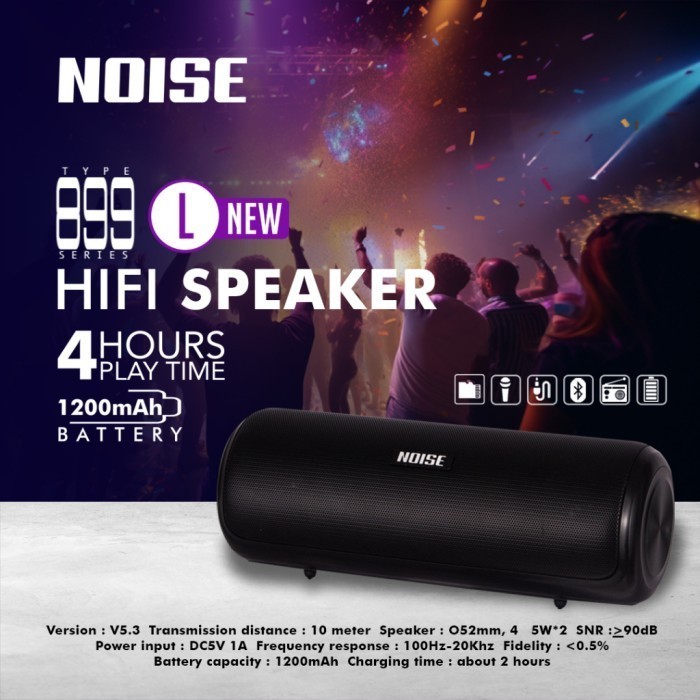 Speaker NOISE 899 L Speaker Bluetooth Wireless Terbaru Berkualitas
