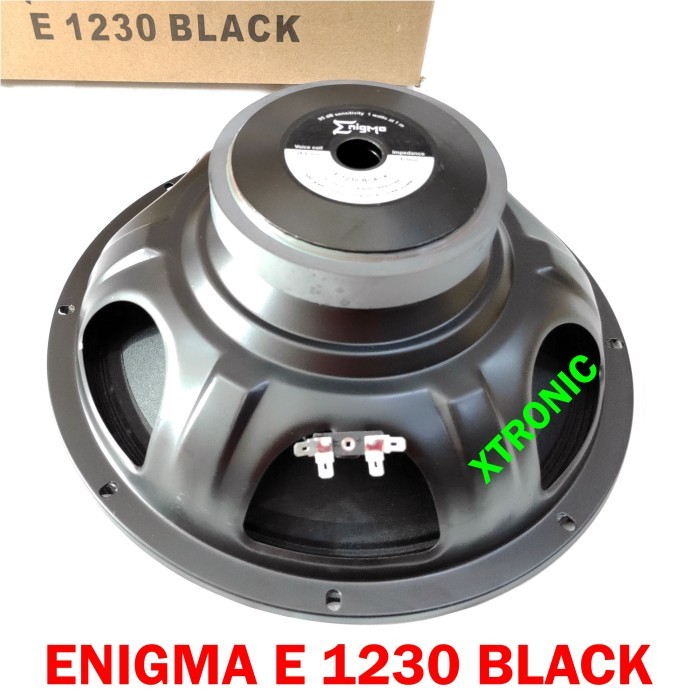 Speaker Enigma 1230 Black Full Range E 1230 1230Black model ACR 1230 Terbaru Berkualitas