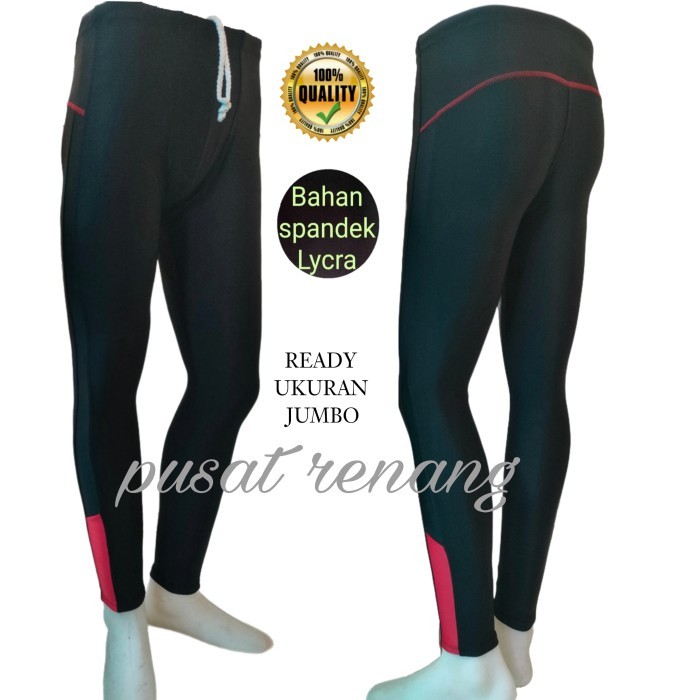Celana 3/4 - Panjang Gratis Topi Renang Pria Dewasa