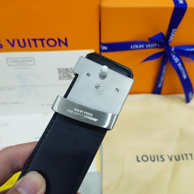 IKAT PINGGANG LV BELT PREMIUM MIRROR ORIGINAL - DAMIER GRAPHITE