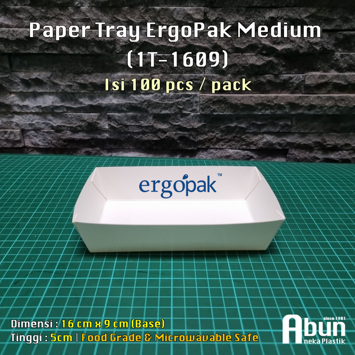 Paper Tray Ergopak Medium Isi 100Pcs