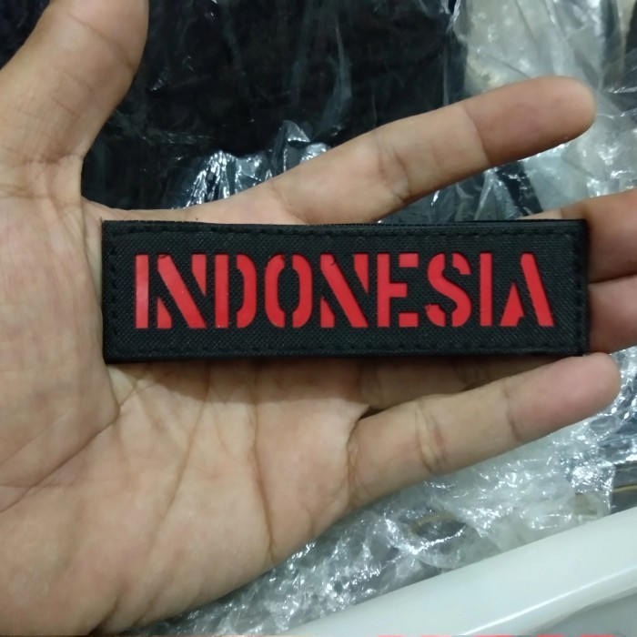 TERLARIS Patch Cutting Laser Indonesia Merah