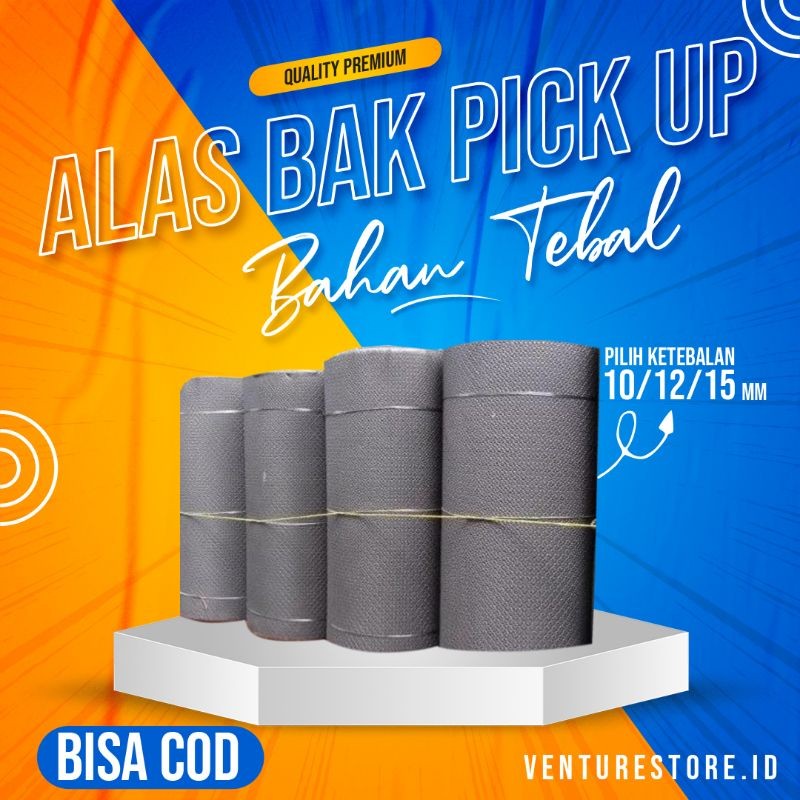 Alas / Karpet Bak Mobil Pick Up Belakang Futura,Grandmax,Colt,New Carry, Dll.