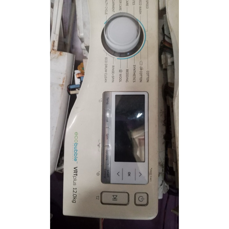 user Display mesin cuci Samsung 12kg