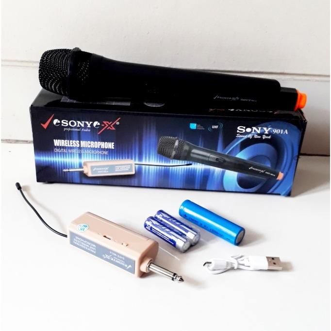 Microphone wireless SONY Mic karaoke tanpa kabel SONY Terlaris