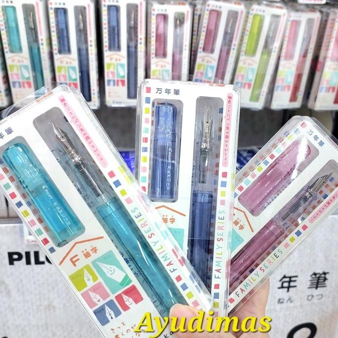 

Pilot Kakuno Clear Extra Fine / Fine / Medium Nib Fountain Pen - Pena / Kaligrafi Pen Ef / F / M Sajojoputra
