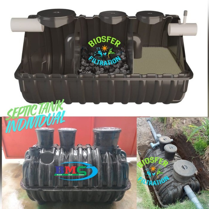 SEPTIC TANK, BIO SEPTIC TANK, SEPTIC TANK BIO, SEPTIC TANK BIO KAPASITAS 6 ORANG, SEPTIC TANK BIO 8
