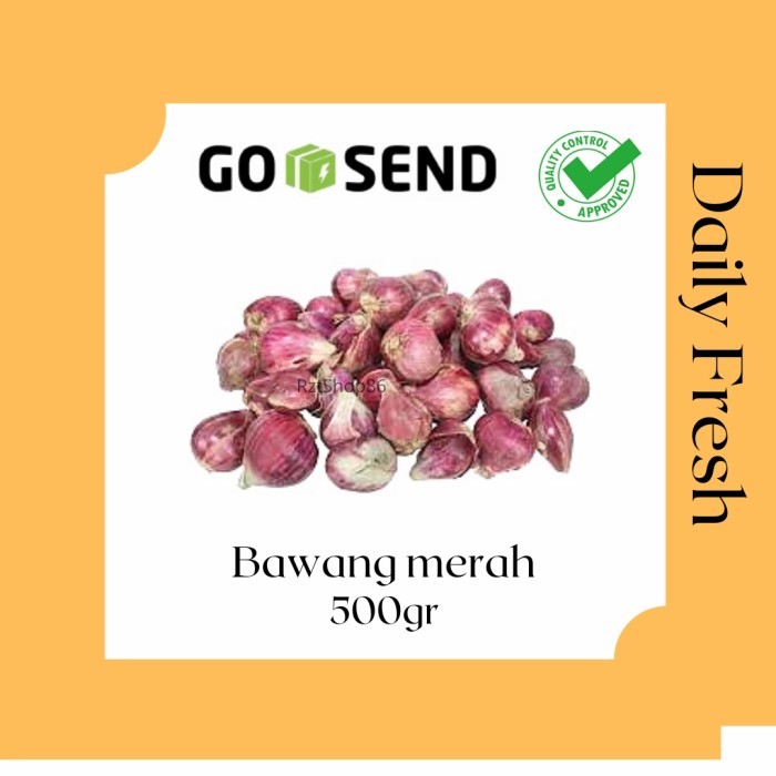 

Ready Bawang Merah Brebes Segar Best Seller