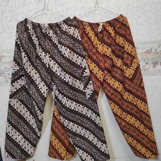 Celana Batik Betawi Boim Panjang Pria Wanita Dewasa