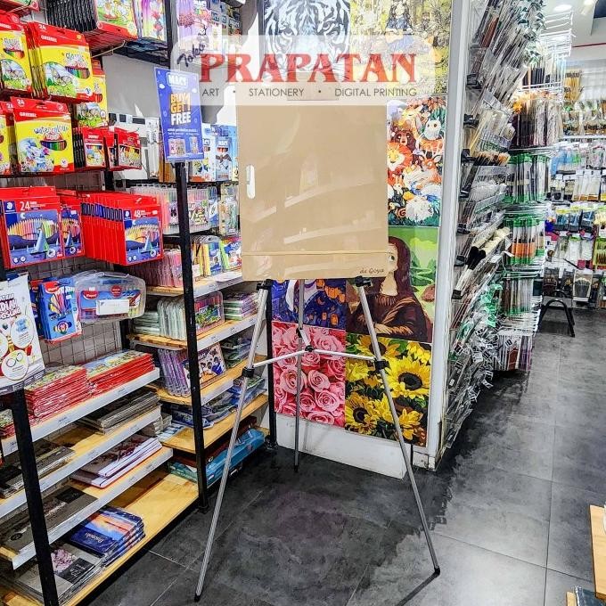 

] Tripod Kanvas Lukis Office Plus Alumunium | Easel Stand