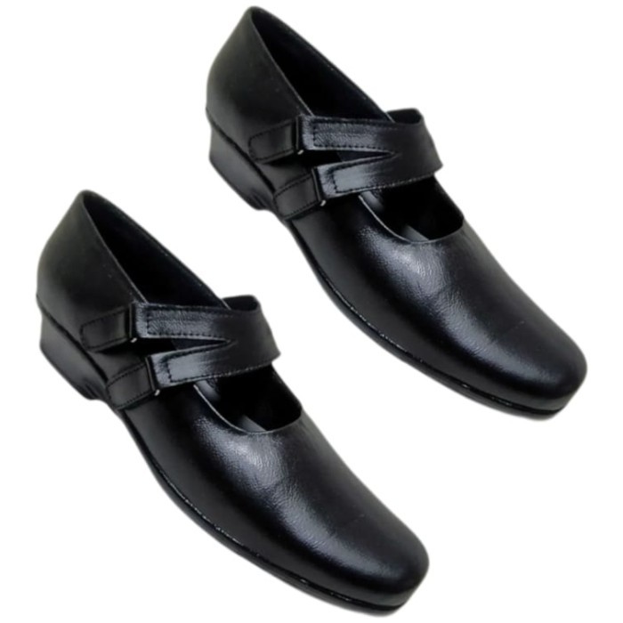 Sepatu Pantofel Wanita Sepatu Sekolah Sepatu Hak Kulit Asli