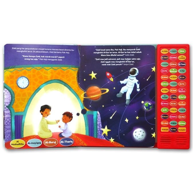 SPECIAL [Gulali Books] Buku Bersuara Juz Amma : Impian Terbaik (Ada 39 Tombol Suara Surah Juz 30 & I