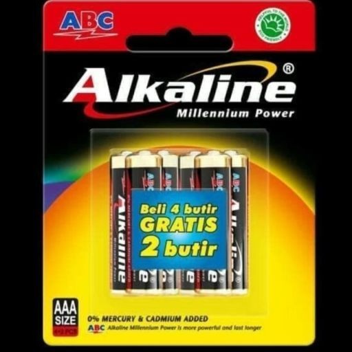 CUCI GUDANG BATTERY BATERAI ALKALINE AAA ISI 6 KODE 510