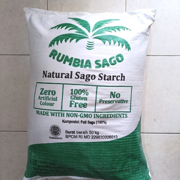 

Bettifer Tepung Sagu Rumbia 50 Kg Karung (Industri/Produsen/Umkm)