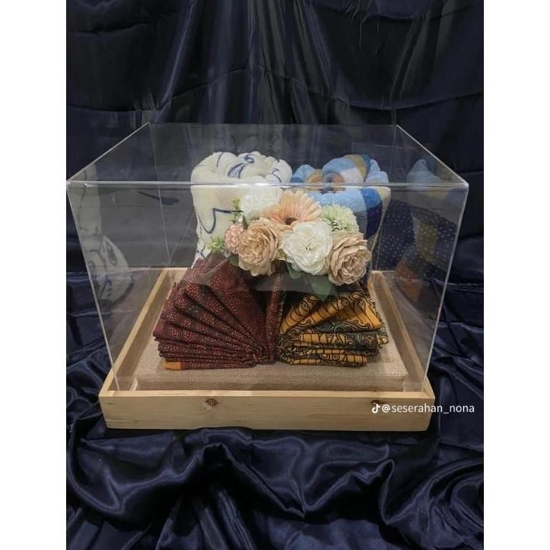 

COD kotak seserahan pernikahan set lengkap isi 4 box hantaran parcel mika et-98