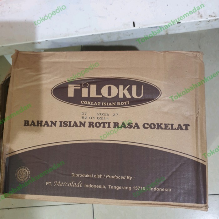 

Coklat filling filoku 4 x 5kg