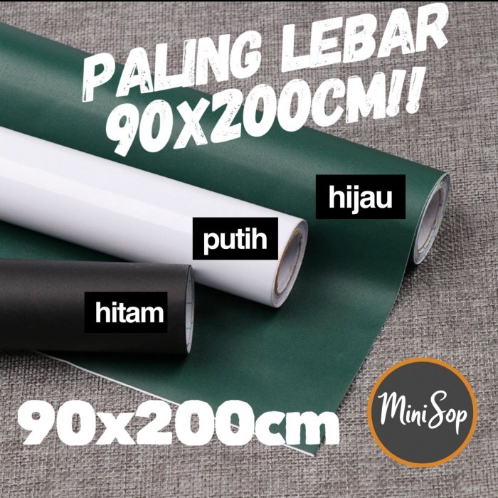 

GRATIS ONGKIR STIKER PAPAN TULIS WHITEBOARD BLACKBOARD KAPUR STICKER 60 X 200 CM KODE 892