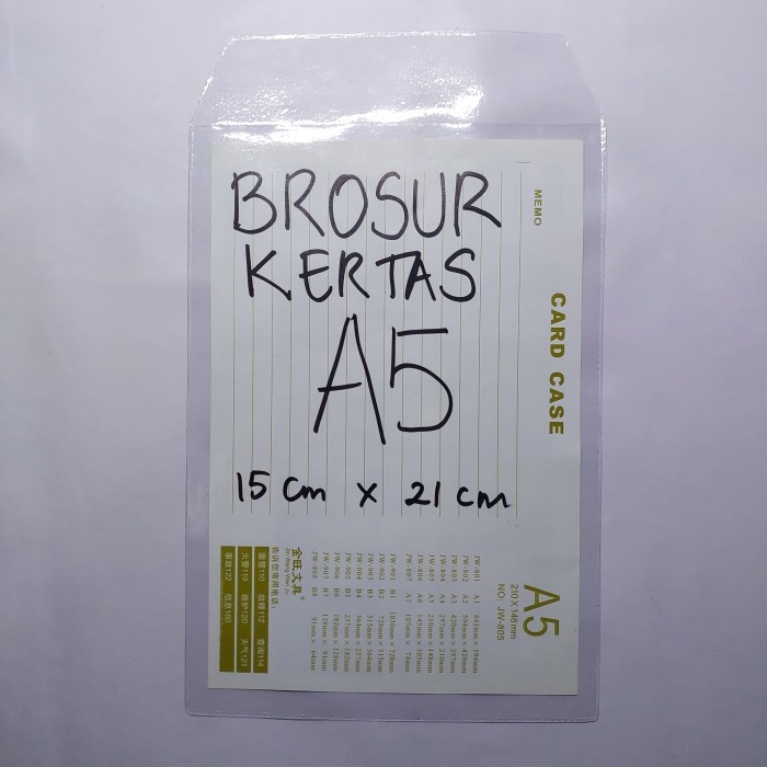 

PROMO SPECIAL PLASTIK MIKA SAMPUL SPP / BAYARAN/COVER PLASTIK BAYARAN A5 KODE 705